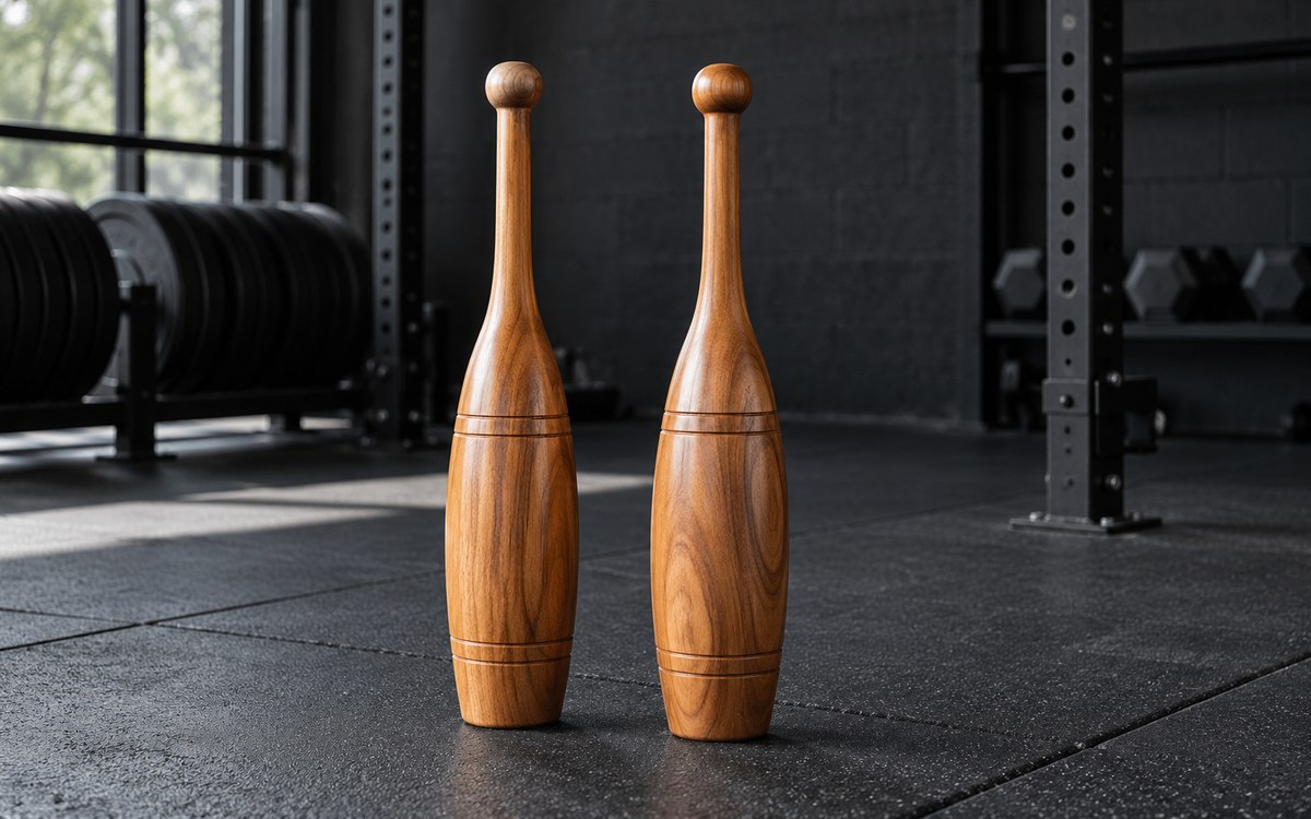 Mazas indias de madera